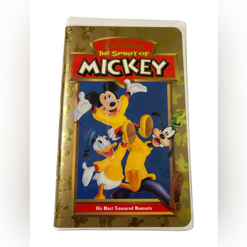 Walt Disney's The Spirit of Mickey (VHS, 1998) Color and B&W | VHS Mickey Tapes